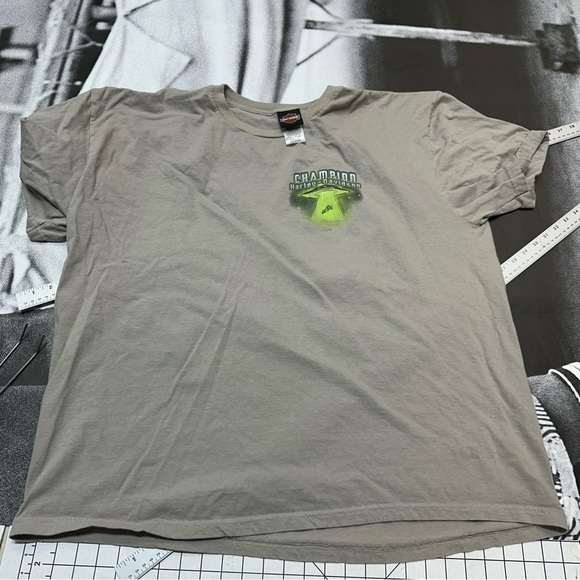 Harley Davidson Roswell, NM Aliens Sz 3XL Made In The USA tee A30 - Picture 2 of 6